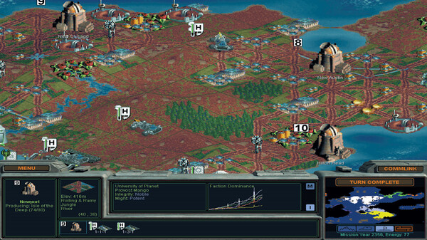 Sid Meier's Alpha Centauri Features